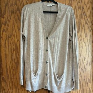 Tan LOFT Cardigan